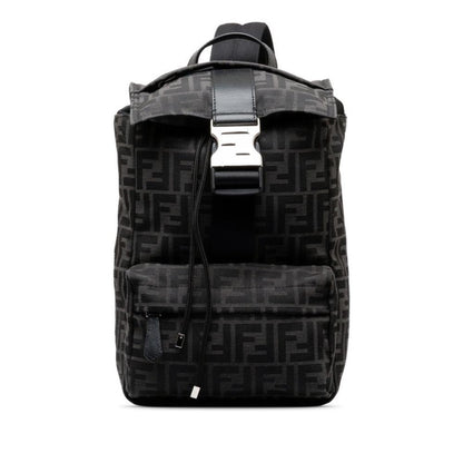 Black Canvas Fendi Backpack
