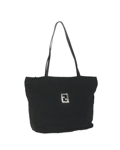 Black Canvas Fendi Baguette
