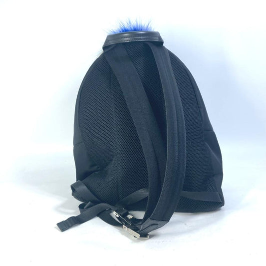 Black Canvas Fendi Backpack