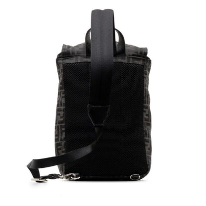 Black Canvas Fendi Backpack