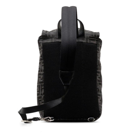Black Canvas Fendi Backpack