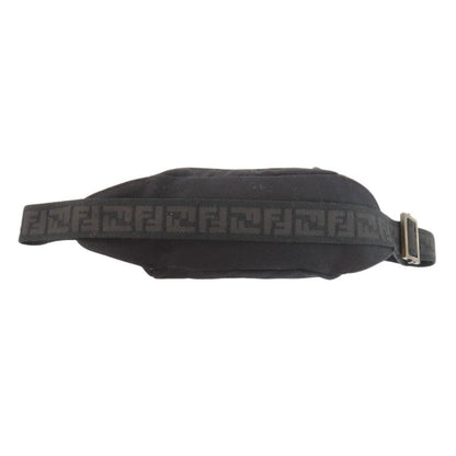 Black Canvas Fendi Belt Bag