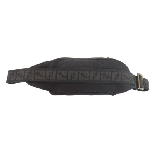 Black Canvas Fendi Belt Bag