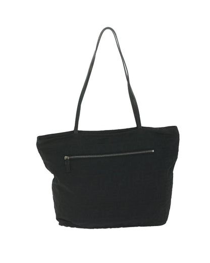 Black Canvas Fendi Baguette