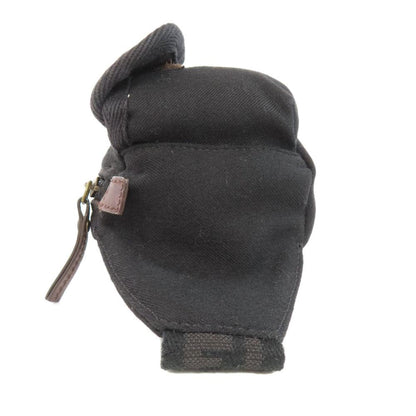 Black Canvas Fendi Belt Bag
