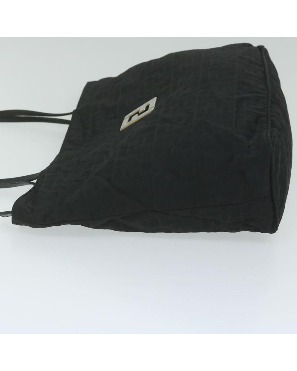 Black Canvas Fendi Baguette