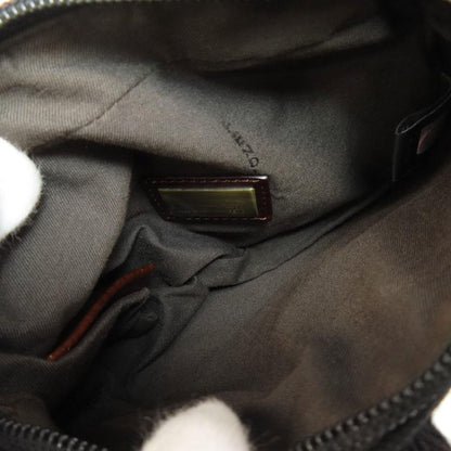 Black Canvas Fendi Belt Bag