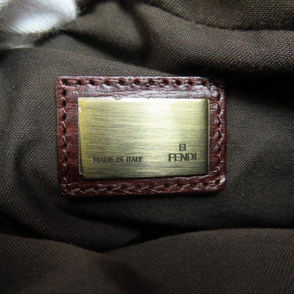 Black Canvas Fendi Belt Bag