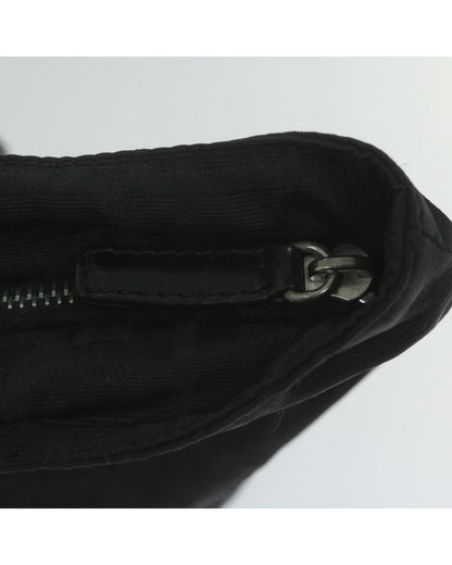 Black Canvas Fendi Baguette