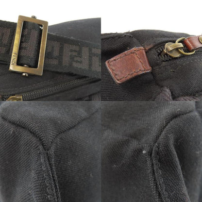 Black Canvas Fendi Belt Bag