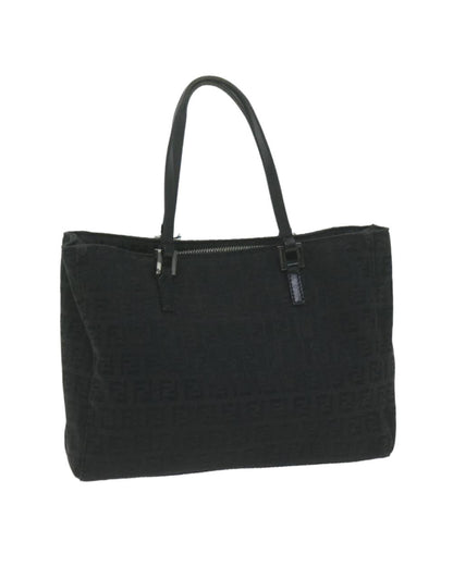 Black Canvas Fendi Handbag