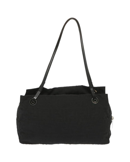 Black Canvas Fendi Handbag
