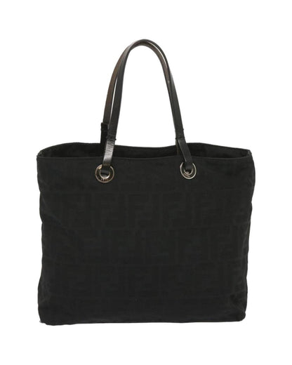 Black Canvas Fendi Handbag