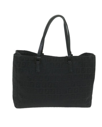 Black Canvas Fendi Handbag