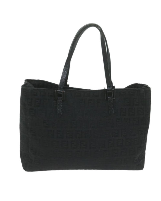 Black Canvas Fendi Handbag