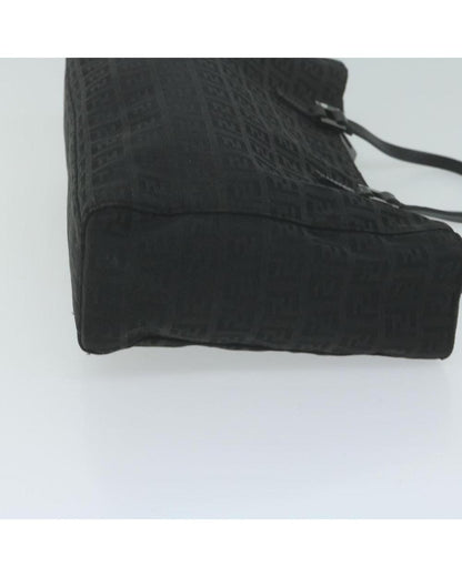 Black Canvas Fendi Handbag
