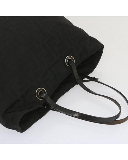 Black Canvas Fendi Handbag