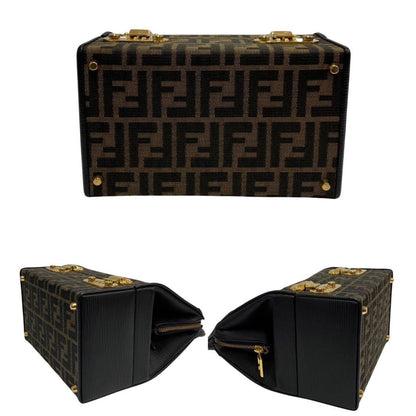 Black Canvas Fendi Handbag