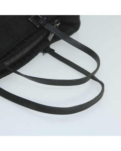 Black Canvas Fendi Handbag