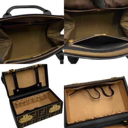 Black Canvas Fendi Handbag