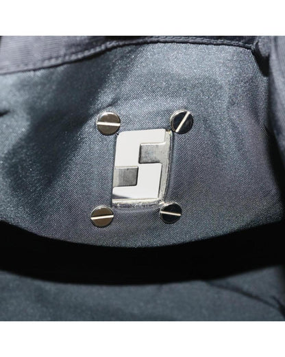 Black Canvas Fendi Shoulder Bag