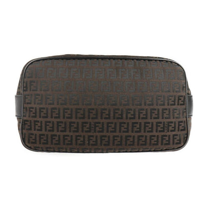 Black Canvas Fendi Shoulder Bag