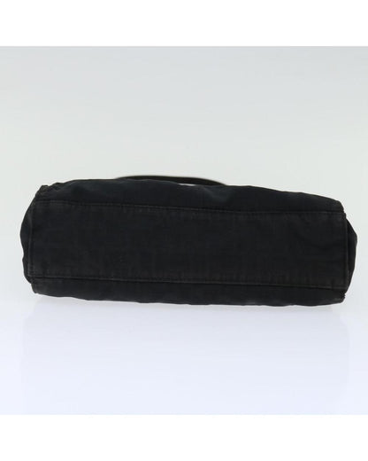 Black Canvas Fendi Shoulder Bag
