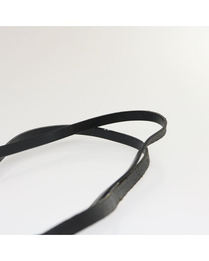 Black Canvas Fendi Shoulder Bag