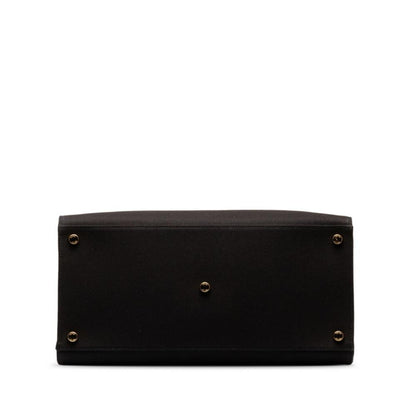 Black Canvas Fendi Tote