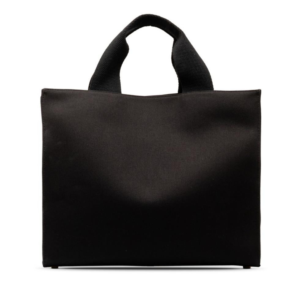 Black Canvas Fendi Tote