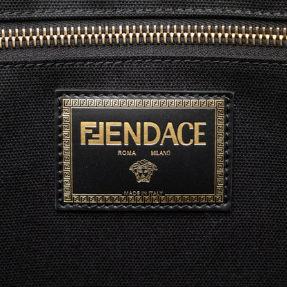 Black Canvas Fendi Tote