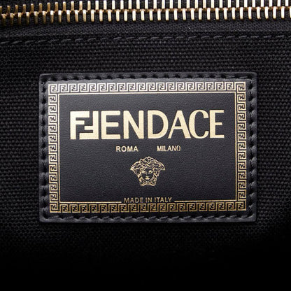 Black Canvas Fendi Tote