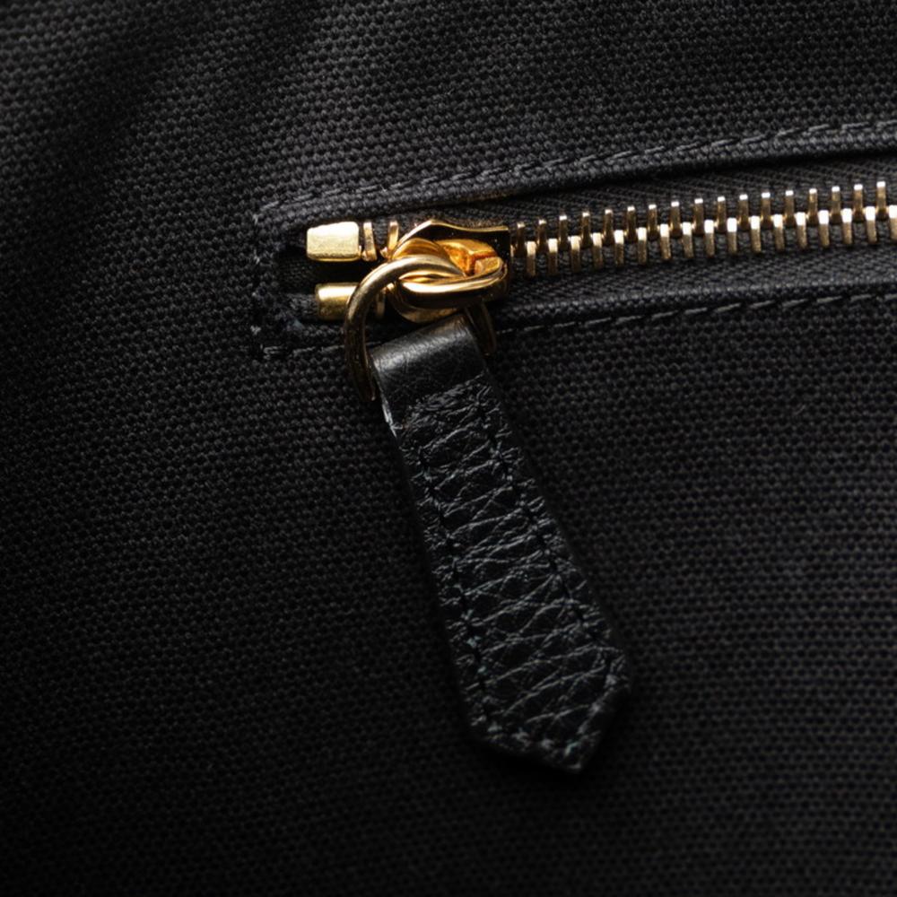 Black Canvas Fendi Tote
