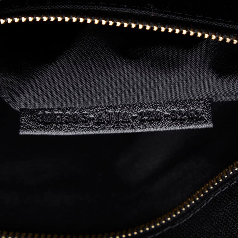 Black Canvas Fendi Tote