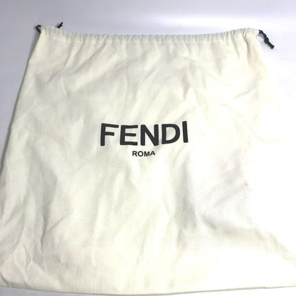 Black Coated Canvas Fendi Handbag