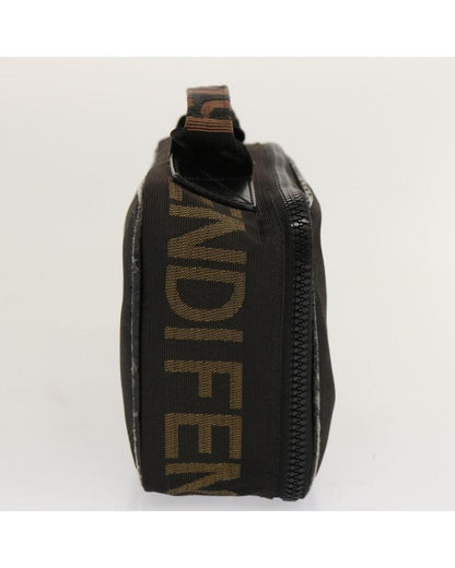 Black Cotton Fendi Handbag