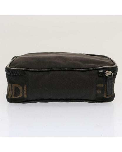 Black Cotton Fendi Handbag