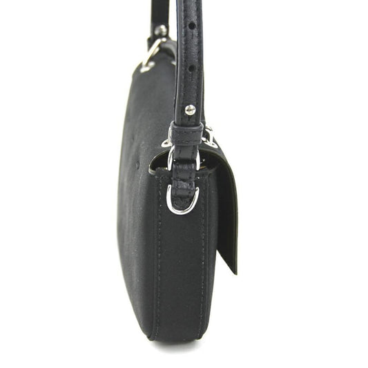Black Fabric Fendi Baguette