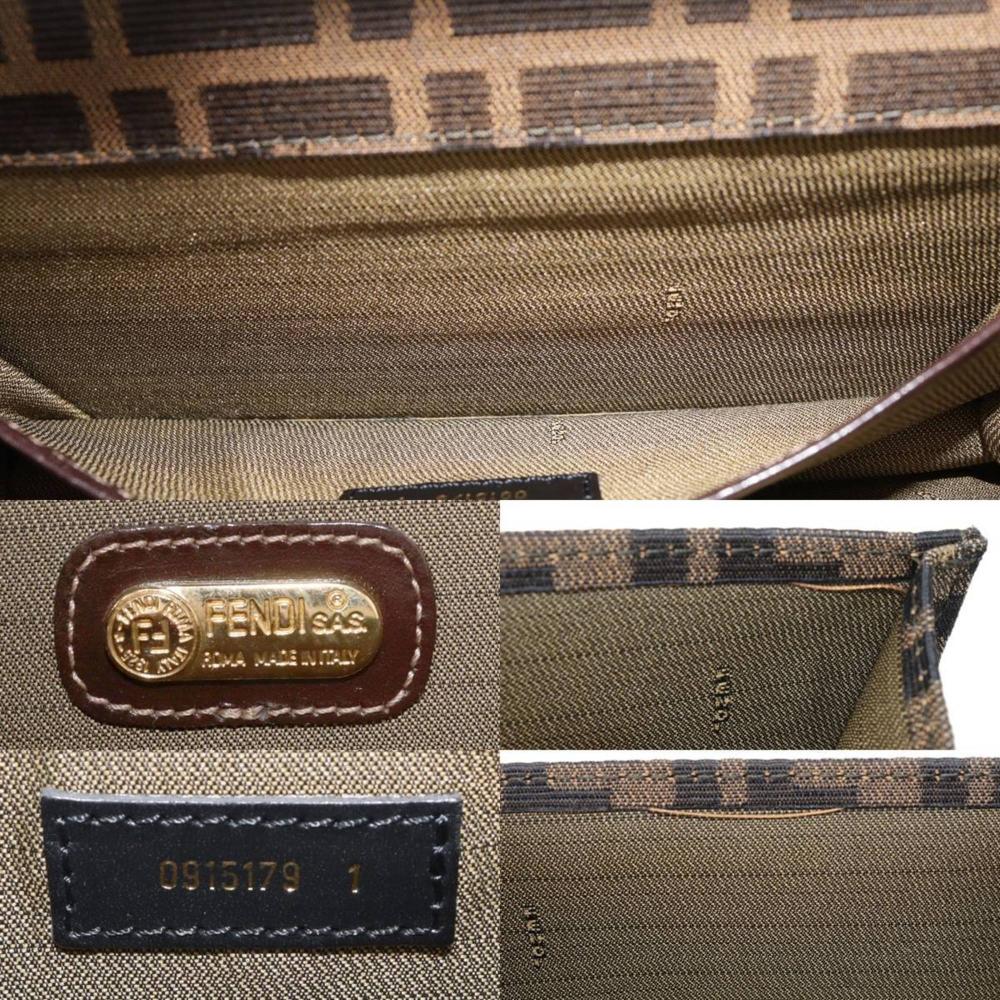 Black Fabric Fendi Shoulder Bag