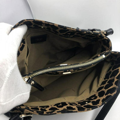 Black Fabric Fendi Shoulder Bag