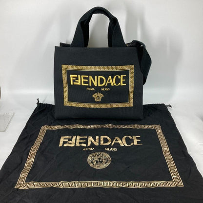 Black Fabric Fendi Shoulder Bag