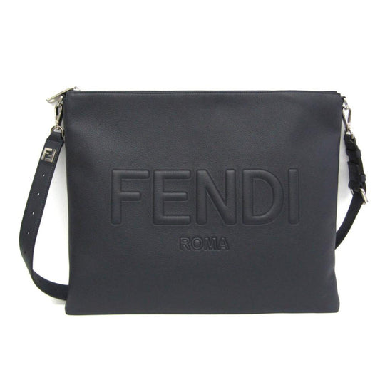 Black Fabric Fendi Shoulder Bag