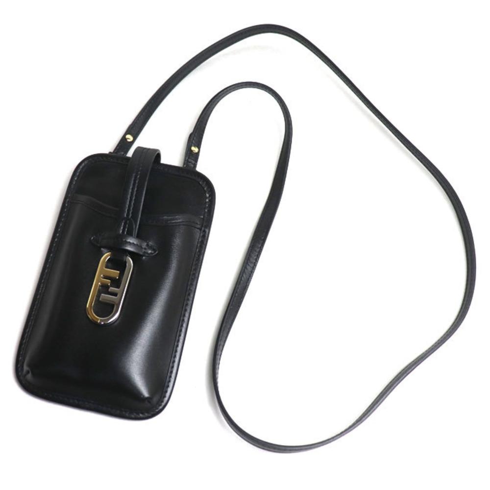 Black Fabric Fendi Shoulder Bag