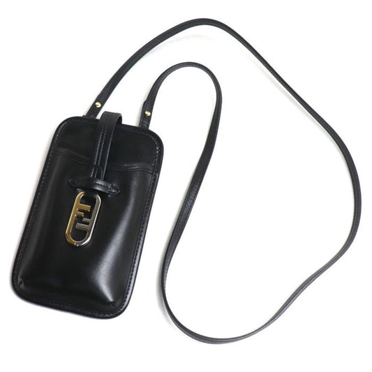 Black Fabric Fendi Shoulder Bag
