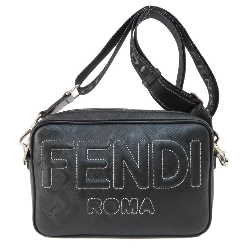 Black Fabric Fendi Shoulder Bag