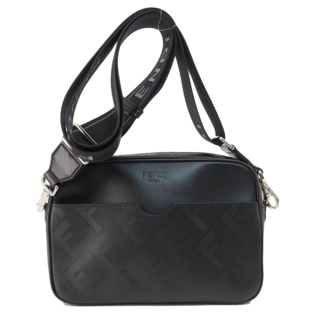 Black Fabric Fendi Shoulder Bag