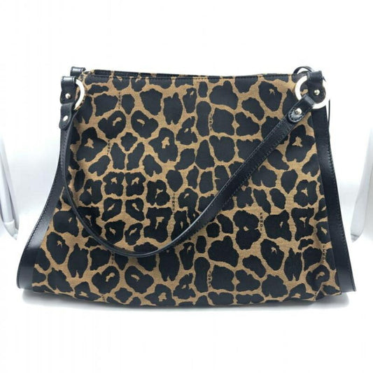 Black Fabric Fendi Shoulder Bag