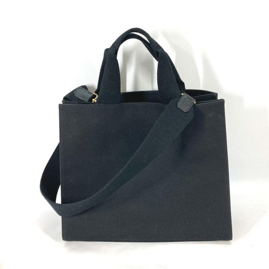 Black Fabric Fendi Shoulder Bag