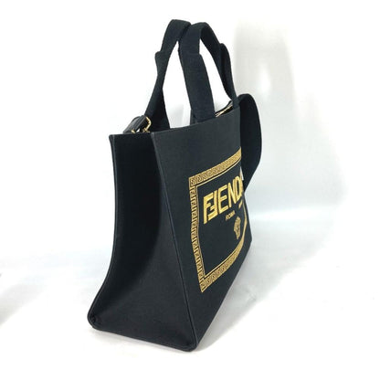 Black Fabric Fendi Shoulder Bag