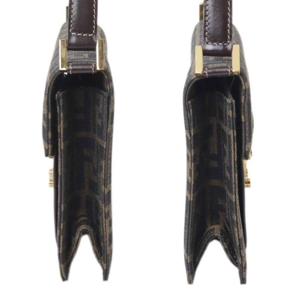 Black Fabric Fendi Shoulder Bag